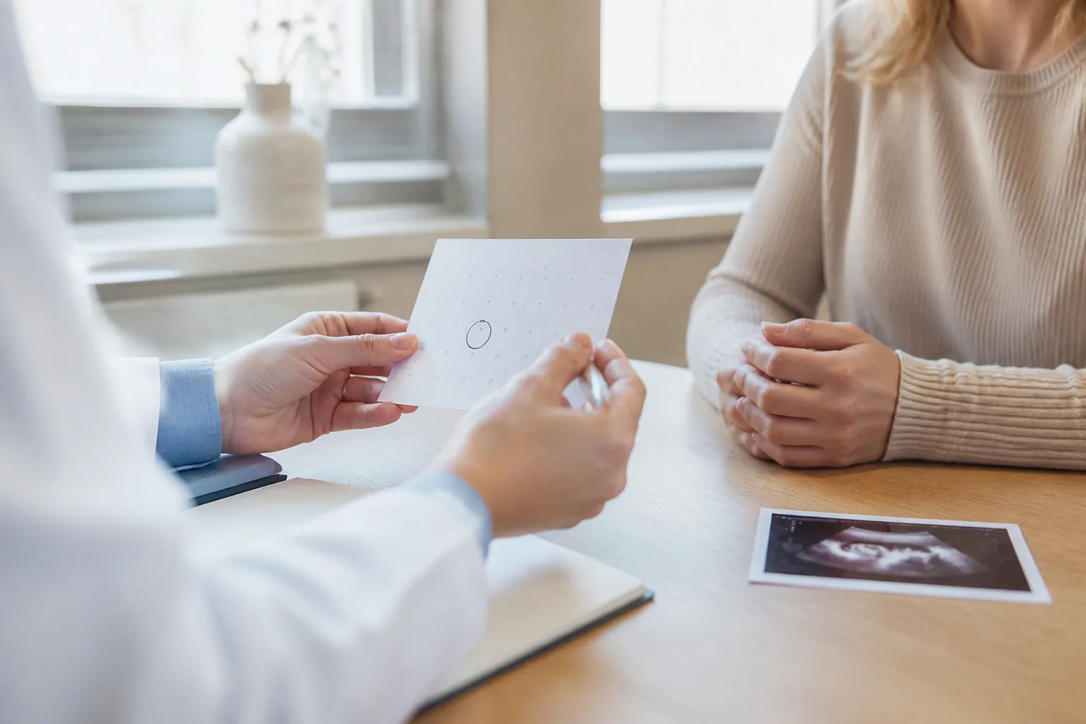 Virkelighedsnær dansk hverdagssituation, der illustrerer IUI-terminsberegning